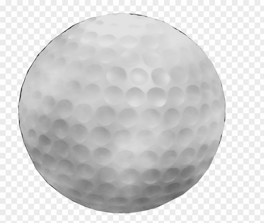 Golf Balls Sphere Monochrome PNG