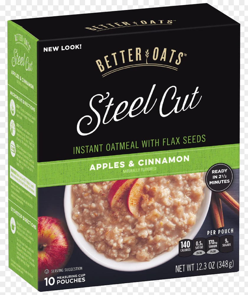 Apple Quaker Instant Oatmeal Breakfast Cereal Raisin Cookies Steel-cut Oats PNG