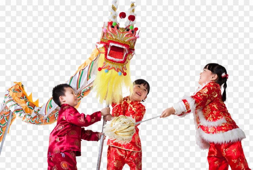 Chinese New Year Dragon China Dance PNG