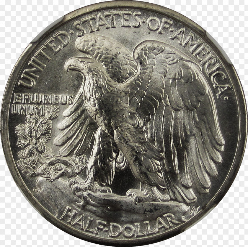 Coin Image Walking Liberty Half Dollar Mint United States PNG