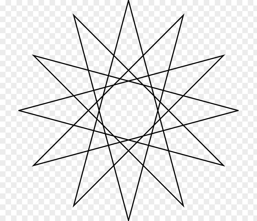 Geometri Star Polygon Regular Star-shaped PNG