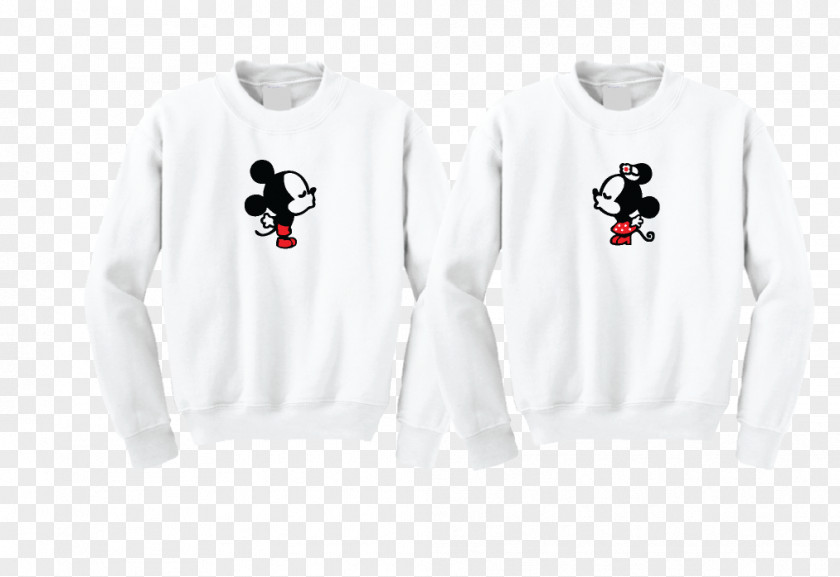 Minnie Mouse T-shirt Mickey Sleeve Hoodie PNG