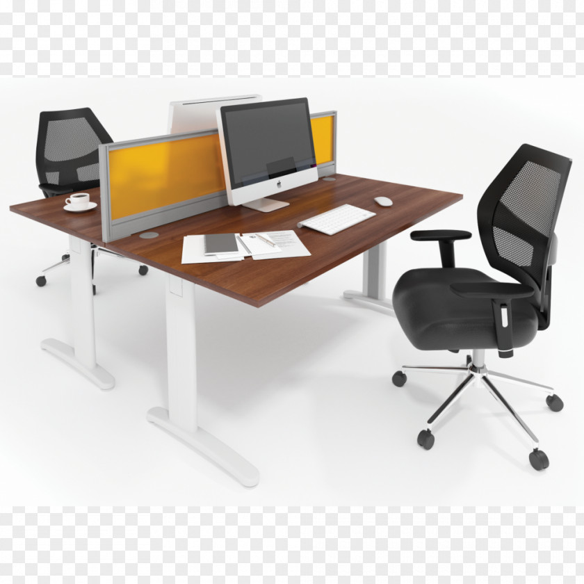 Office Desk Sit-stand Business Table PNG