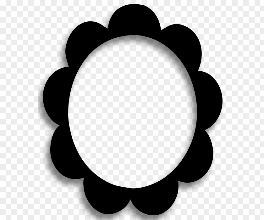 Oval Blackandwhite Home Logo PNG
