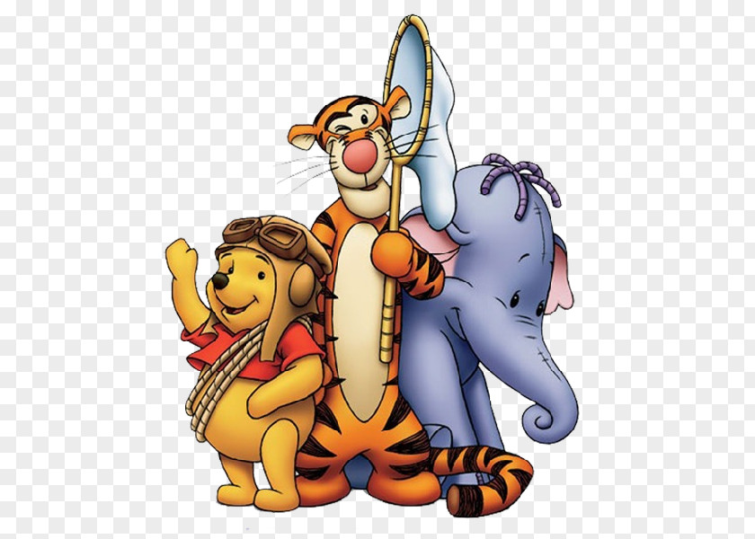 Winnie The Pooh Piglet Tigger Lumpy Eeyore PNG