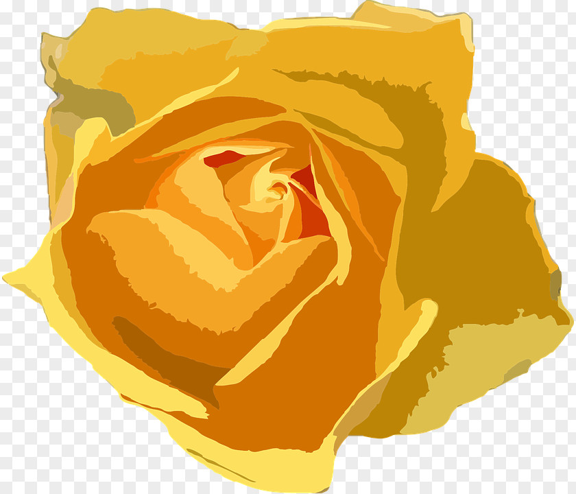 Yellow Rose Flower Petal Bouquet Vector Graphics PNG