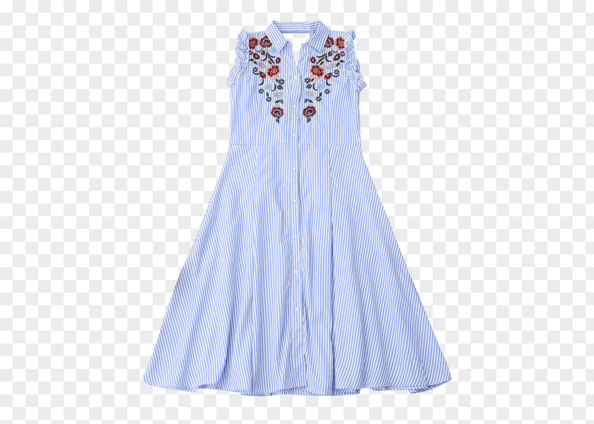 Casual Floral Dresses Shirtdress Clothing Fashion Collar PNG