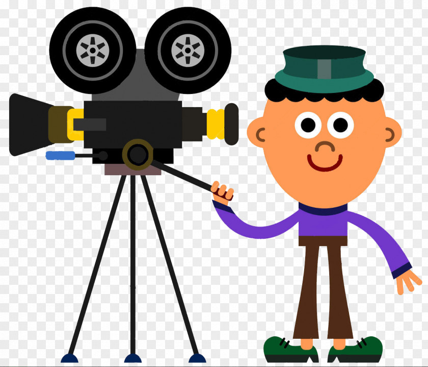 Film Elements Movie Camera Photography Operator PNG