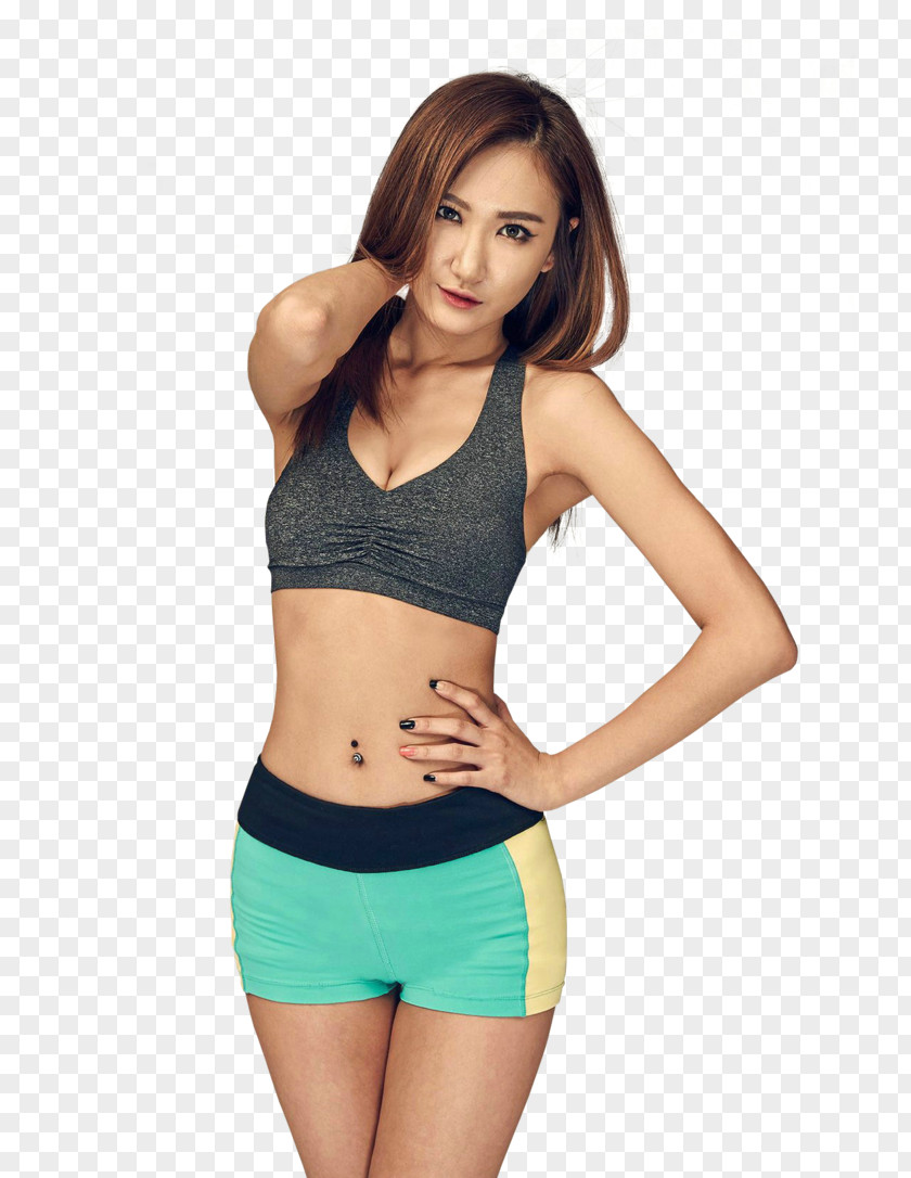 LE EXID Navel Piercing K-pop Body PNG