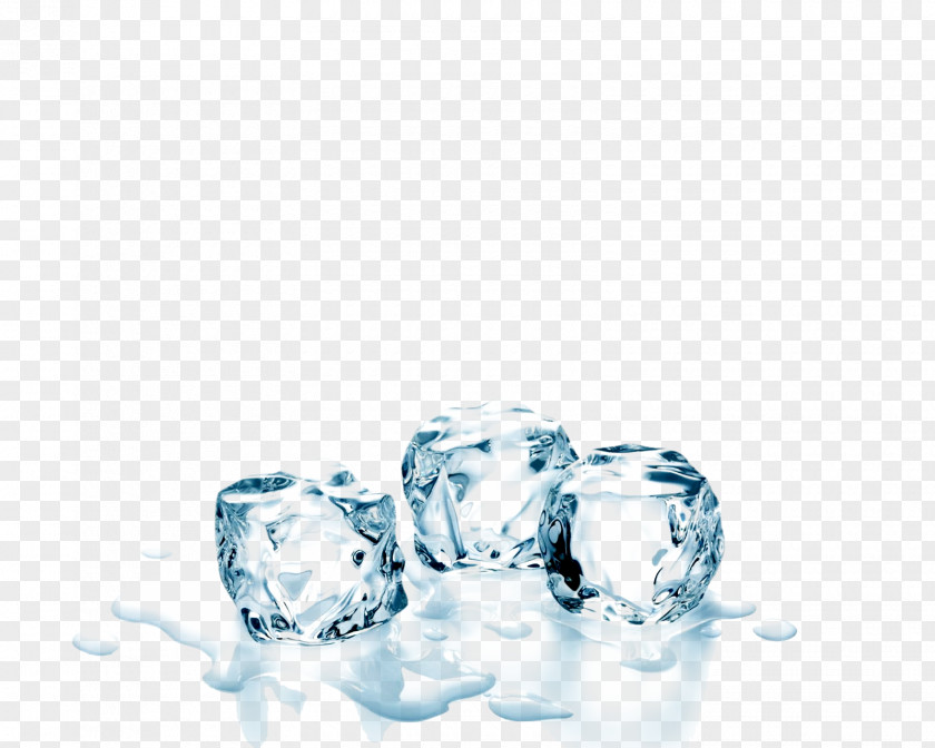 Three Ice Cubes PNG