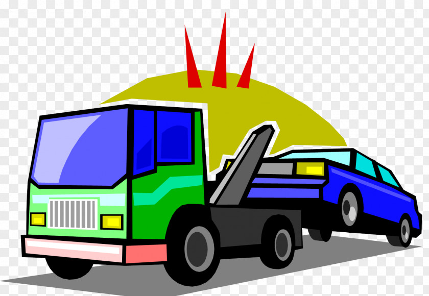 Car Tow Truck Towing Vehicle Breakdown PNG