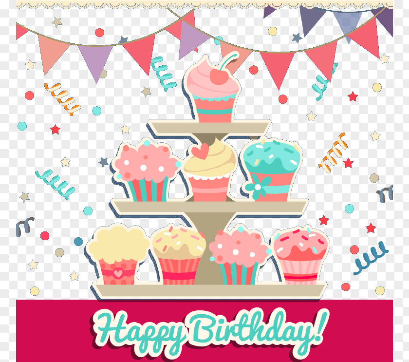 Cartoon Birthday Cake Clipart Torta PNG