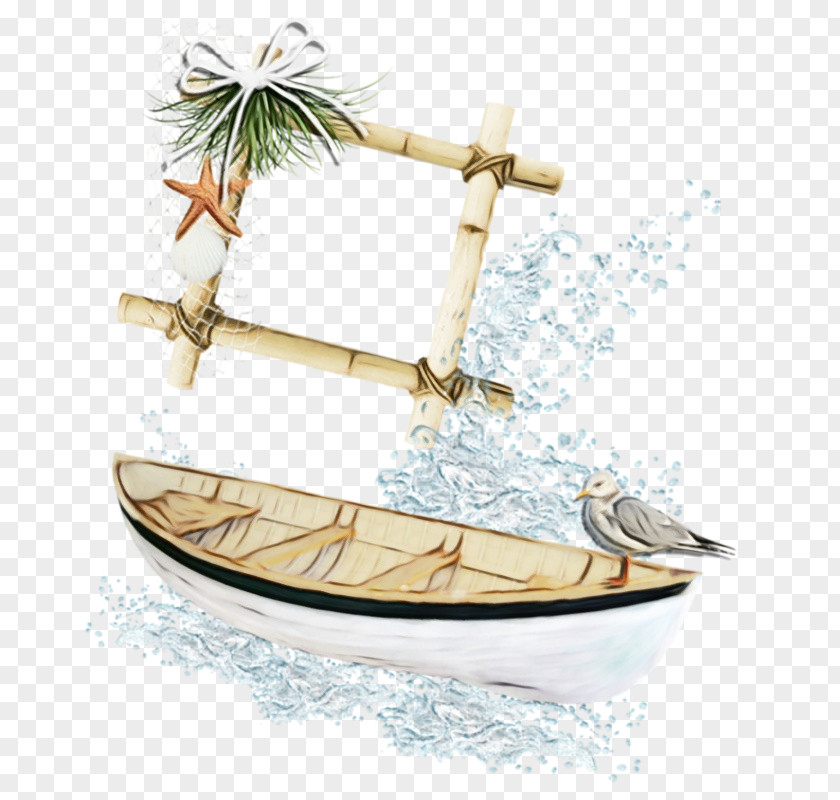 Dinghy Boat Cartoon PNG