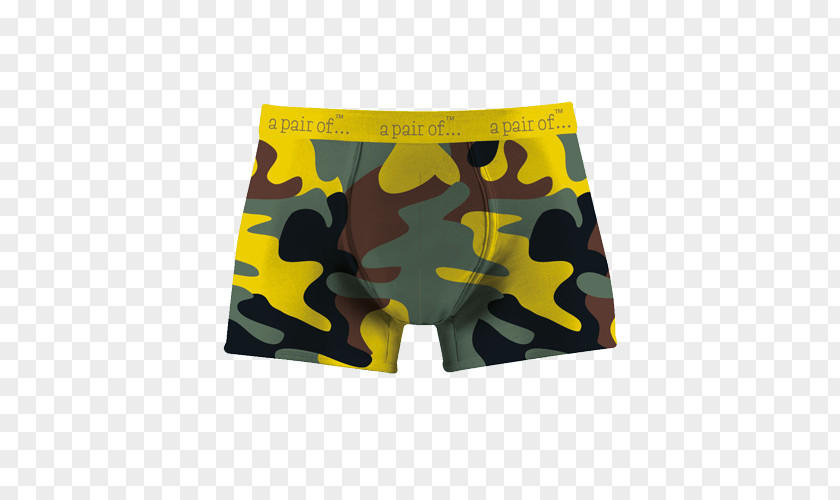 Gul Trunks Yellow Underpants Boxer Shorts Briefs PNG