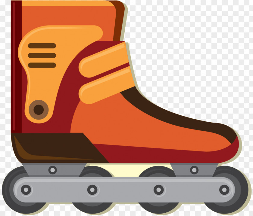 Roller Skating Design Ice Skates Vector Graphics PNG