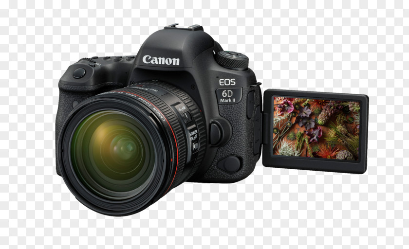 Camera Canon EOS 6D EF 24–105mm Lens Full-frame Digital SLR PNG