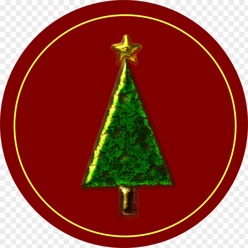 Christmas Tree Ornament Font PNG