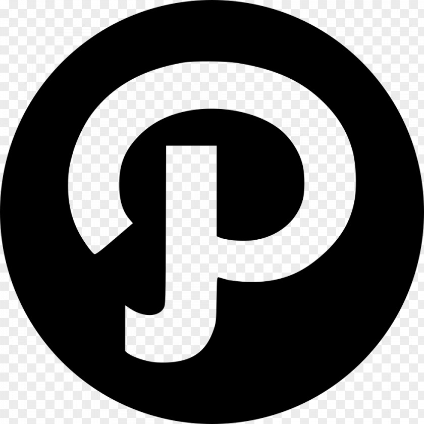 Pinterest White Logo PNG