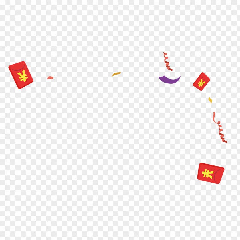 Taobao Lynx Red Ribbon Material Envelope Download PNG