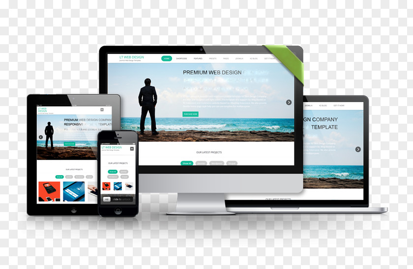 Web Design Responsive Development PNG