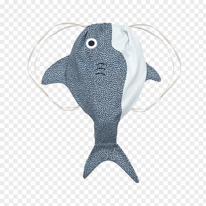 Backpack Shark Silver Biddy Marine Mammal Mojarra PNG