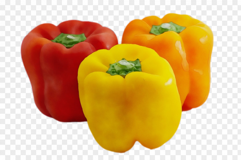 Bell Pepper Yellow Peppers Red Pimiento PNG