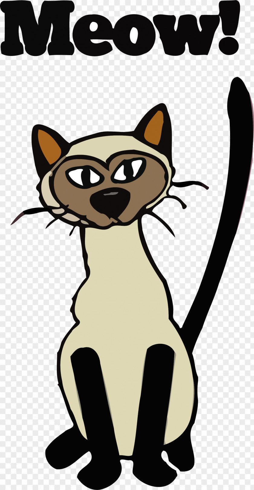 Cat Whiskers Meow Tiger Clip Art PNG