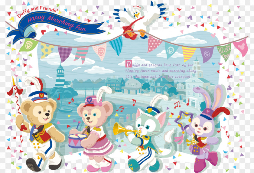 Mickey Mouse Tokyo DisneySea 東京ディズニーリゾート35周年“Happiest Celebration!” Duffy The Disney Bear マイ・フレンド・ダッフィー PNG