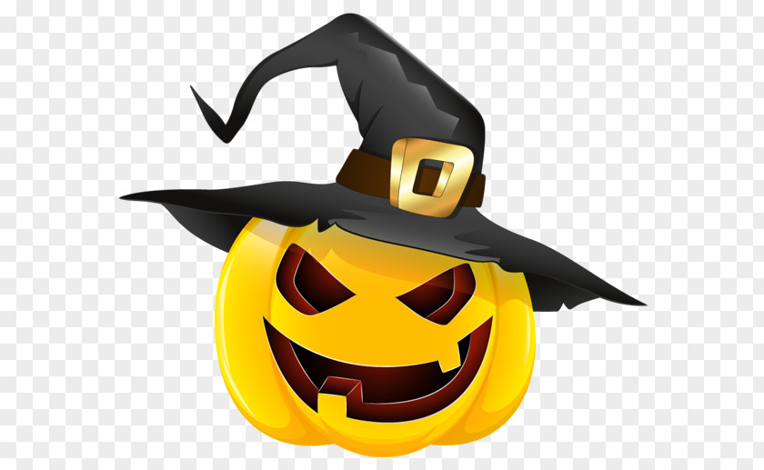 Pumpkin Witch Hat Witchcraft Jack-o'-lantern Clip Art PNG