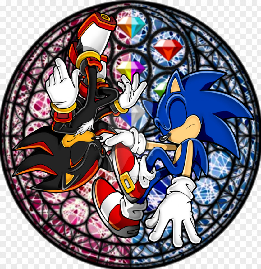 Stained Glass Lamps Shadow The Hedgehog Window Kingdom Hearts Game PNG