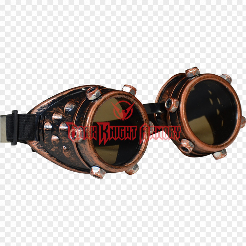 Steampunk Goggles Light Sunglasses PNG