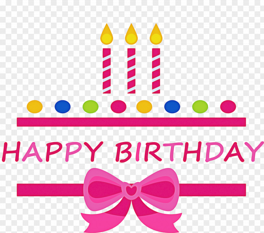 Cake Decorating Event Happy Birthday Logo PNG