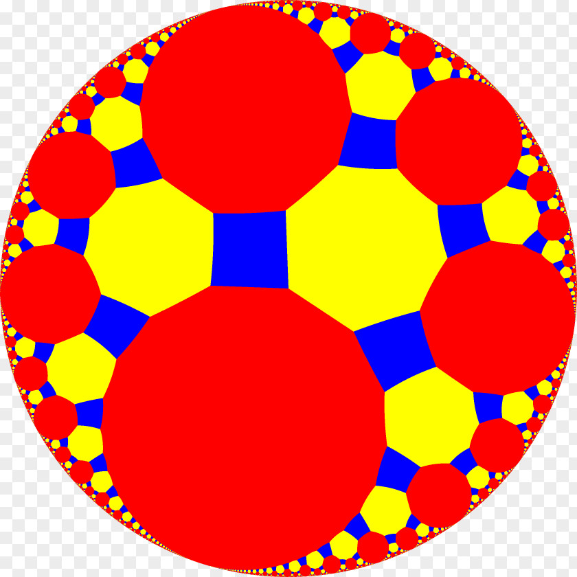 Circle Tessellation Honeycomb Apeirogon Geometry Uniform Tiling PNG