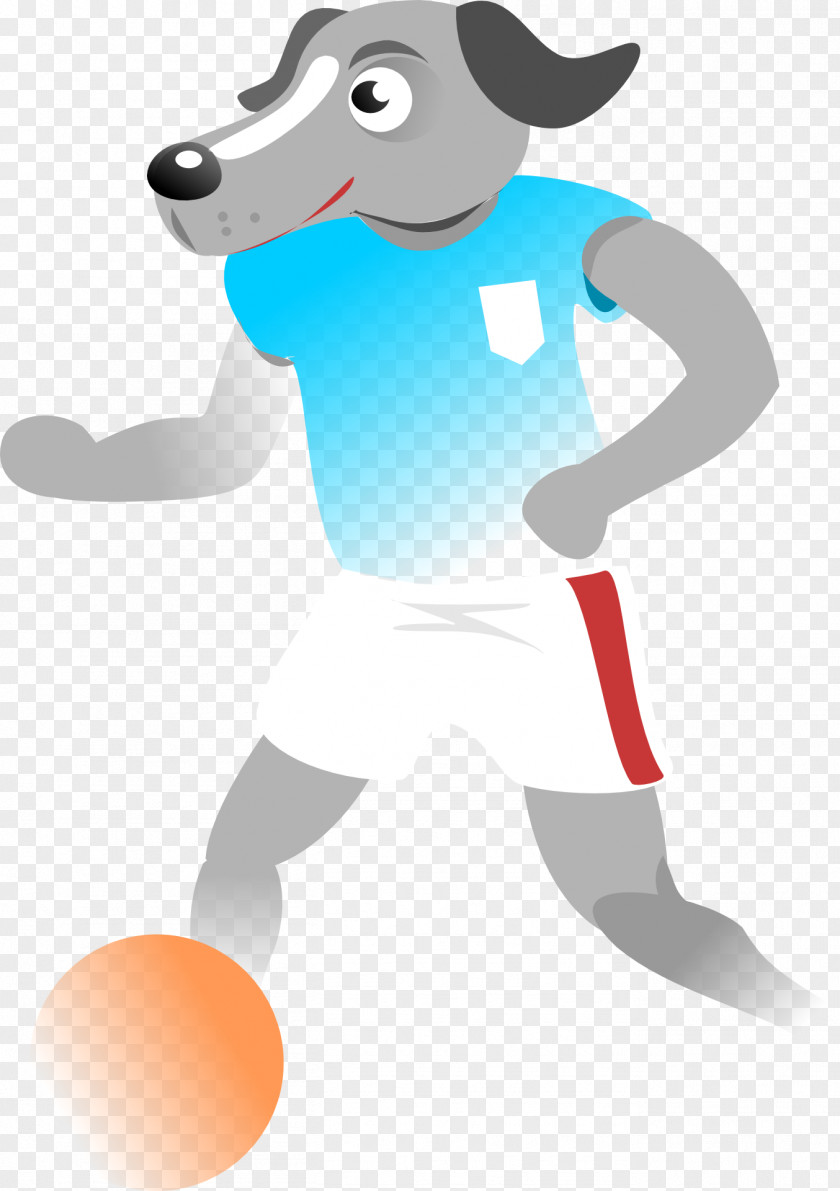 Dog Football Sport Clip Art PNG