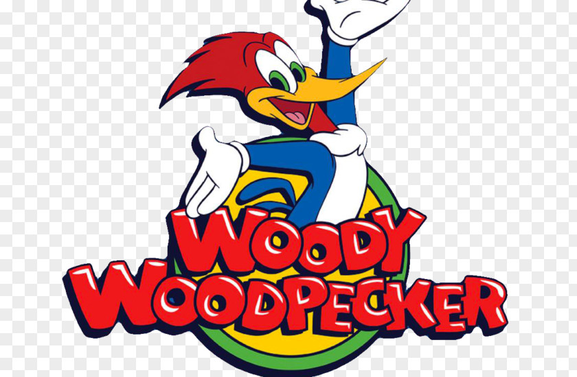Downy Pica Pau Woody Woodpecker Racing Logo Animated Cartoon PNG