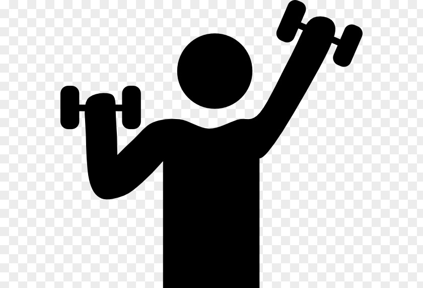 Dumbbell Weight Training Exercise Physical Fitness PNG