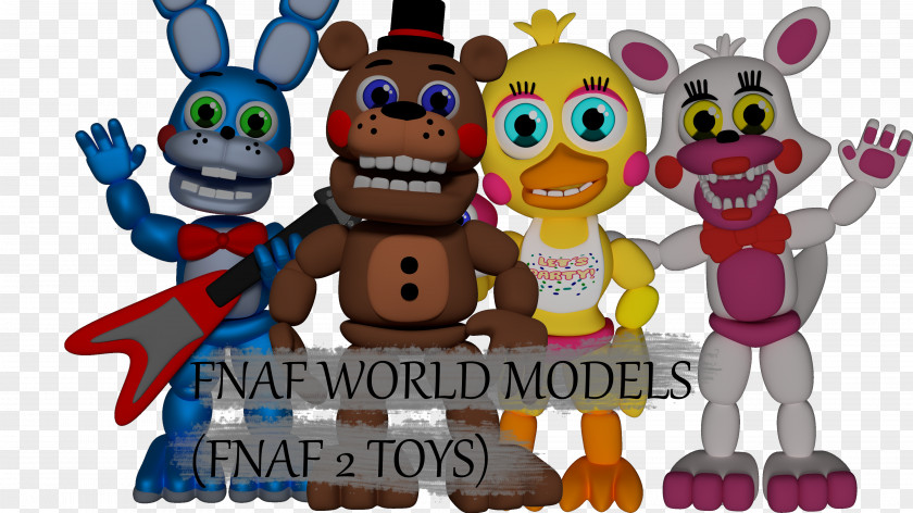 Five Nights At Freddy's 2 3 4 Toy PNG