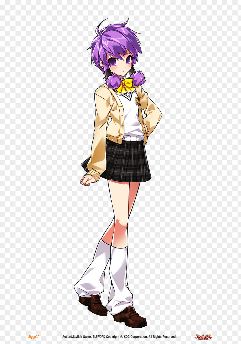 Gacha Elsword KOG Games Library Hangame Student PNG