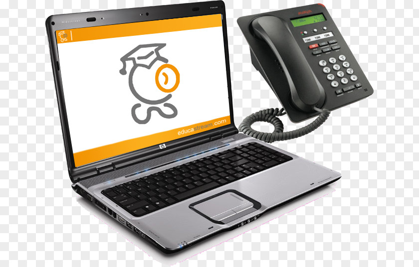 Laptop VoIP Phone Telephone HP Pavilion Avaya PNG