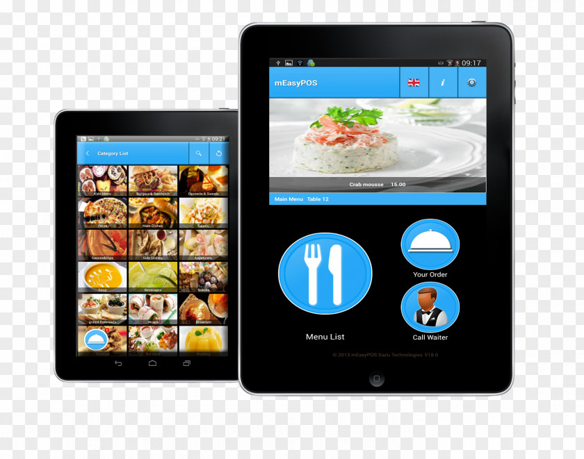 Restaurant Management Smartphone Handheld Devices Mobile Phones Waiter PNG