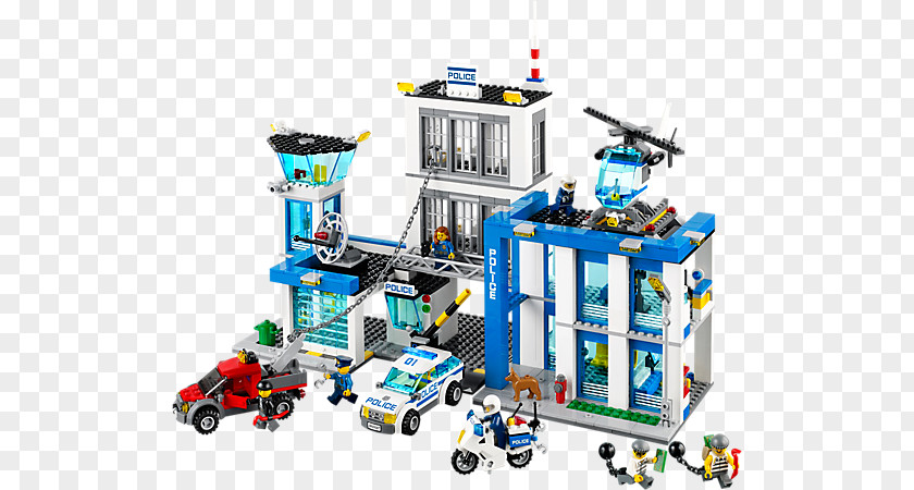 Toy LEGO 60047 City Police Station Amazon.com Lego PNG