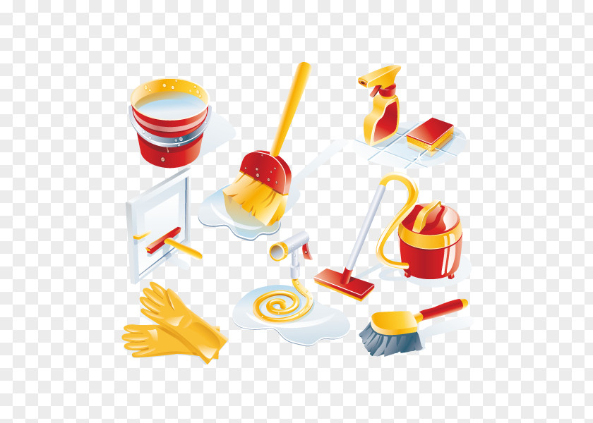 Cleaning Supplies Cleaner Maid Service Euclidean Vector Icon PNG