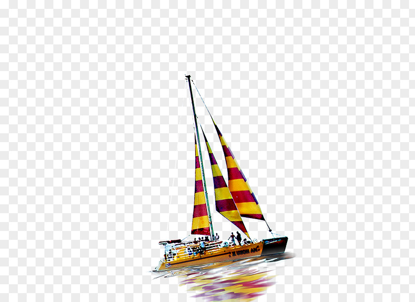 Color Sailing Sail Web Banner Euclidean Vector PNG