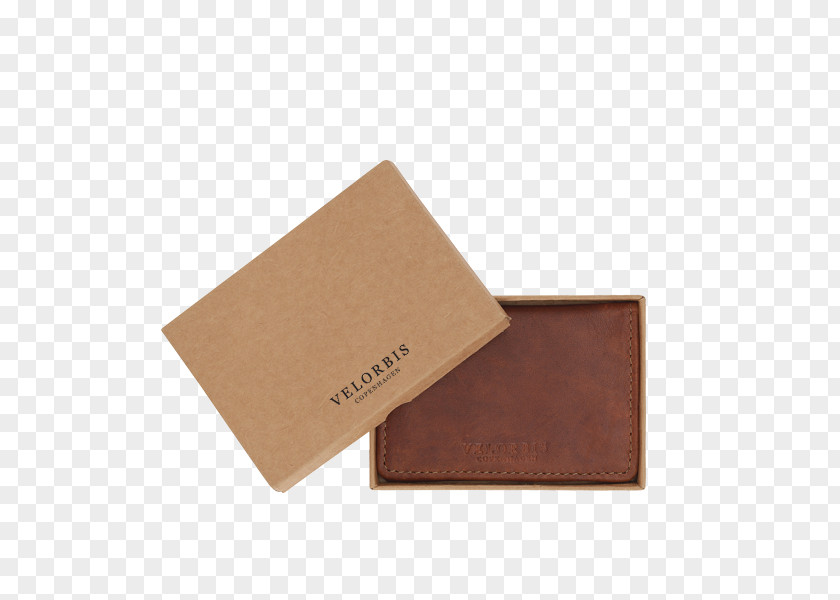 Credit Card Diskret Apple Wallet Brandy Leather PNG