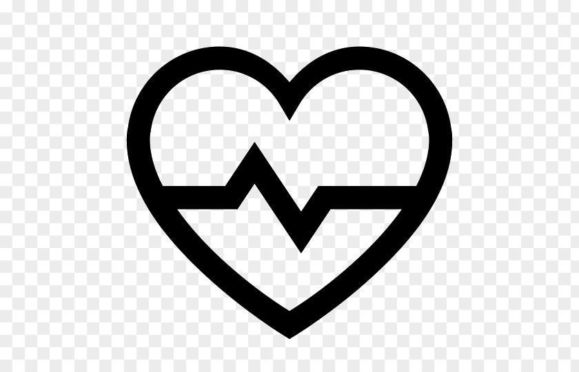 Heart Symbol Pulse Clip Art PNG