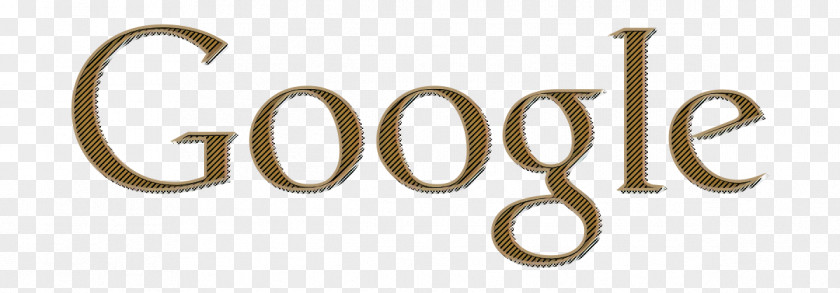 Metal Brass Google Icon PNG