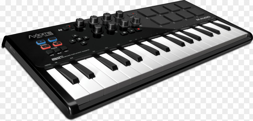 Musical Instruments M-Audio Axiom AIR Mini 32 MIDI Controllers Melodica PNG