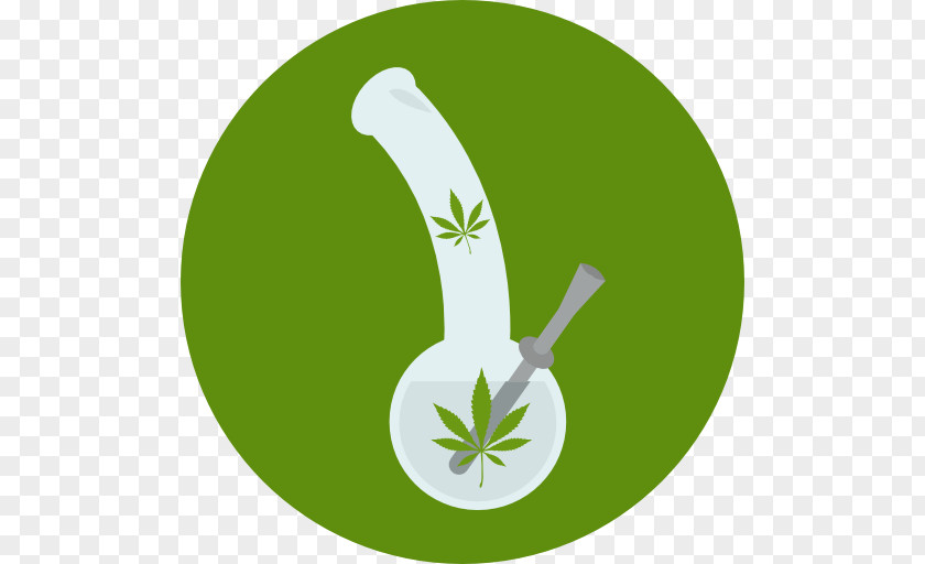Pot Leaf Tobacco Pipe Cannabis Bong PNG