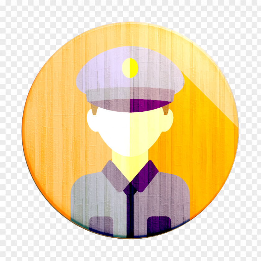 Profession Avatars Icon Policeman PNG