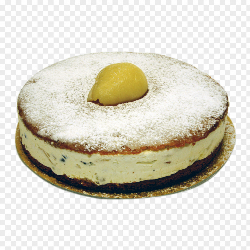 Ricotta Torta Caprese Torte Cheesecake Powdered Sugar Frozen Dessert PNG